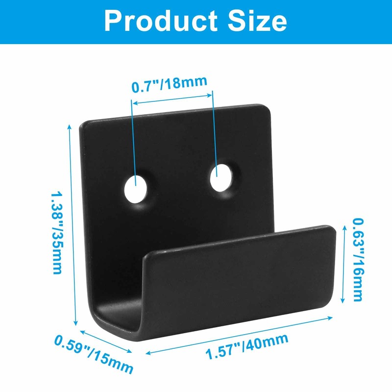 Bivethoi 10 Pcs Tile Display Wall Hanger, Stainless Steel Wall