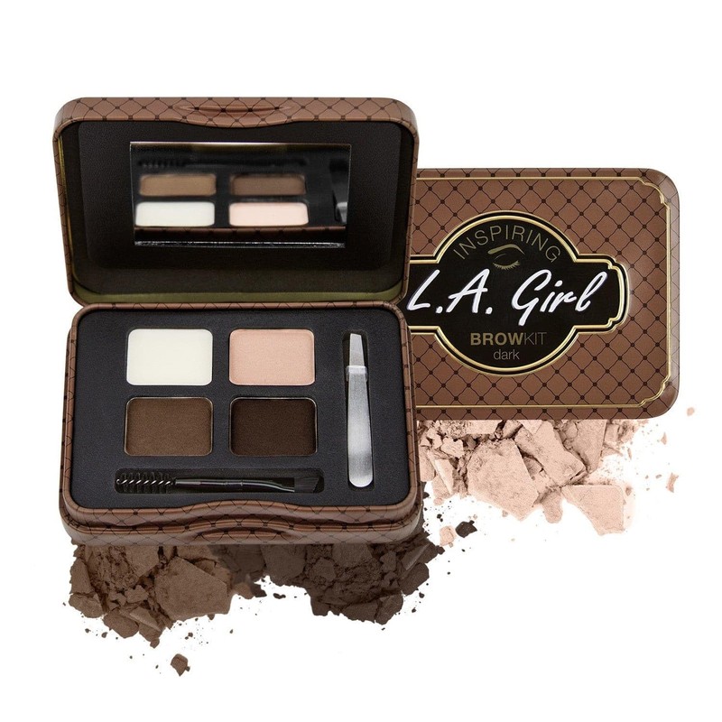 L.A. Girl Inspiring Brow Palette, Dark and Defined, 0.085 Ounce