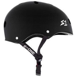 S1 Mega Lifer Helmet - Multi-Impact & High-Impact Certified - Multiple Colours & Sizes (Black Matt, Medium 23.5" (59.7cm))