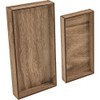 Tim Holtz Vignette Tray, Wood, Brown, 30.5 x 15.3 x