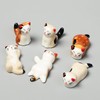 6 Pieces Ceramic Chopsticks Rest Ceramic Cat Chopsticks Rest for