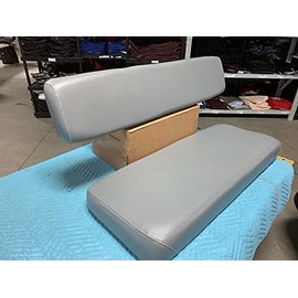 New Replacement seat cover Front fits Kawasaki Mule 3010 Trans UTV Diesel Transport Gray 832A