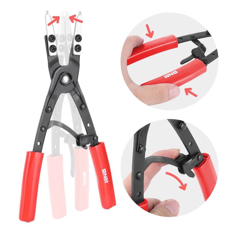 DNA MOTORING 2pc 10 in Heavy Duty Multi Angle Internal