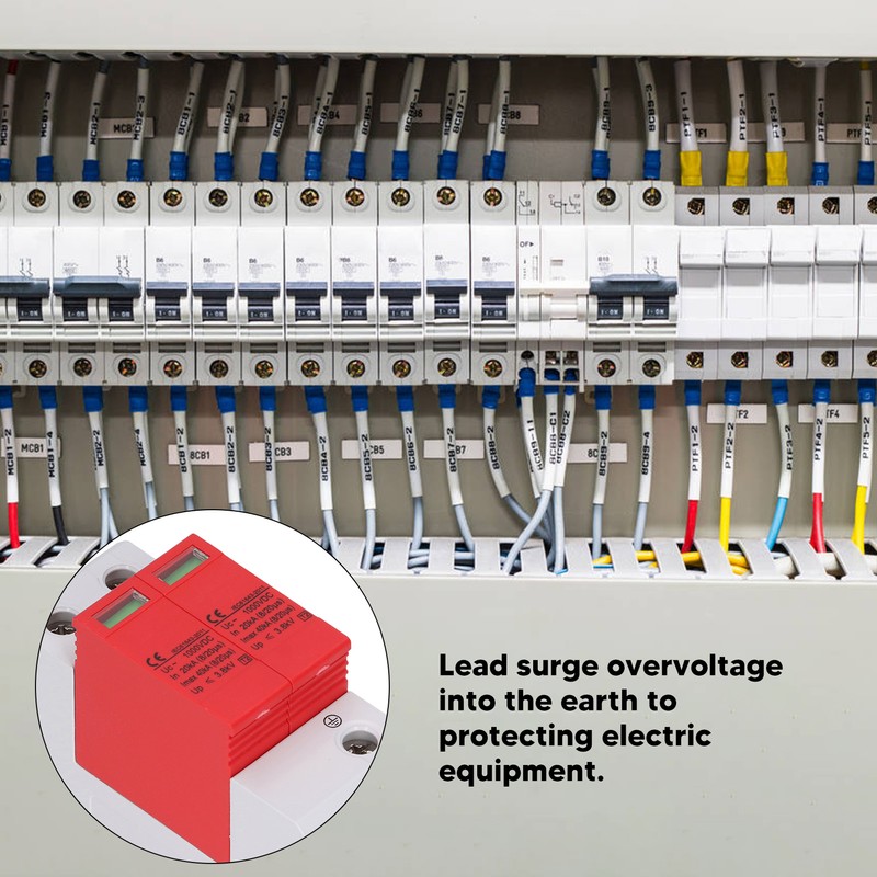 Surge Protective Device 2P 40KA 1000V PV Voltage Protection Arrester