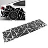 Triangle Car Decoration Stickers Universal 200x60cm DIY Car Body Sticker