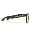 GloFX Black Frame Extreme Line Diffraction Glasses – Laser Etched