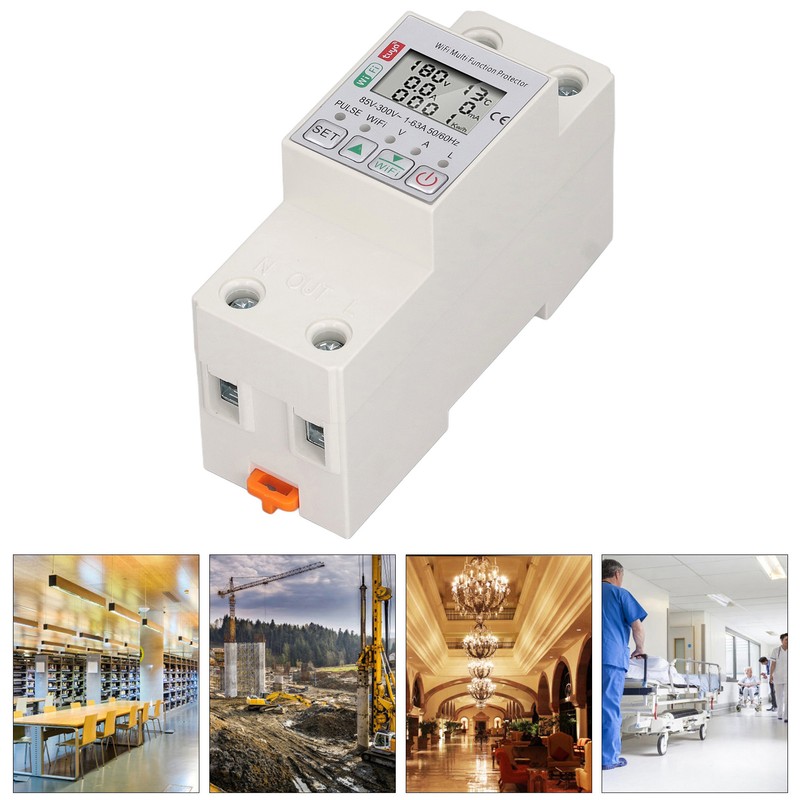 WiFi Smart Power Meter Switch for Tuya Energy Circuit Breaker