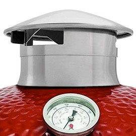 SMOKEWARE Stainless Steel Vented Chimney Cap - Daisy Wheel Replacement (KJ (Classic, Big Joe))