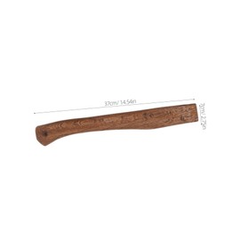 SHINEOFI Axe Handle Replacement Carbonized Acutissima for Hatchet and Camp Axe Durable and Tough Handle for Woodworking Chopping and Carving Tasks