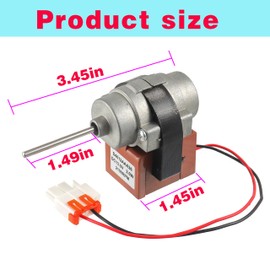 3015924900 Refrigerator Evaporator Fan Motor D4612AAA36 Compatible with Kenmore Fits Replace 11173027711, 11173022120