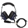 General Aviation Headset, GA Dual Plug Pilot Headphone 3.5mm Plug