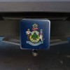 GRAPHICS & MORE Rustic Maine State Flag Distressed USA Tow