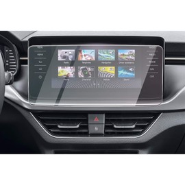 CDEFG Kompatibel mit Skoda Kamiq Scala 2019-2023 2024 Fabia 4 2022+ Auto Navigation Glas Schutzfolie 9H Kratzfest Anti-Fingerprint GPS Transparent Displayschutzfolie Zubehör (9,2 Zoll)