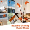 20FT Reach Extendable Ceiling Duster Kit with Squeegee & Cobweb