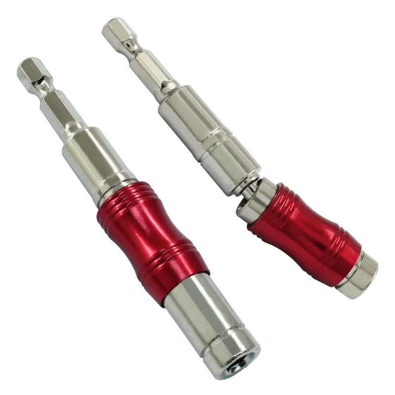 Cionyce Pivoting Bit Holder 1/4" Magnetic Pivot Drill Bit Holder,