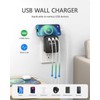 LENCENT Multi Plug Outlet Extender, 2 Pack, USB Brick, 3