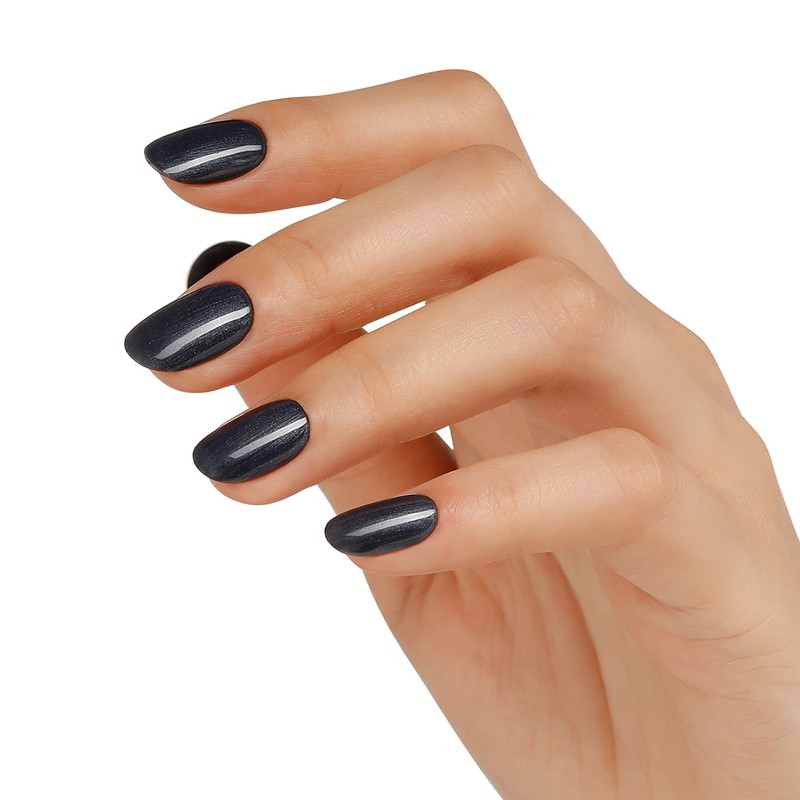 Bluesky 80540 Shinerlac UV/LED Soak Off Gel Polish, Overtly Oynx