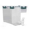 3.5L Drink Dispenser with Spigot Rubber Ring Safe Large Capacity