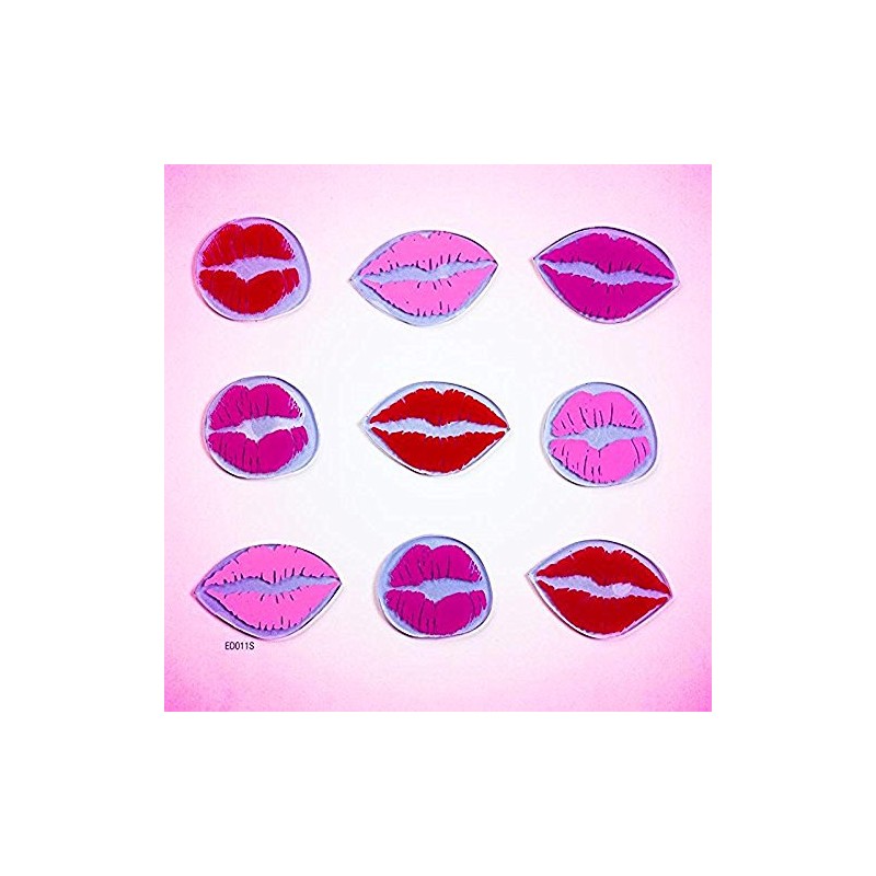 Design Ideas GelGems Valentine's Day Themed Gel Window Clings (SWAK,