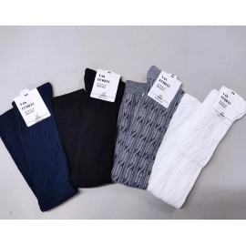 KH Calcetas Largas Media Frio Calientita Mujer Dama Medio Muslo