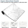 Rnivvi Coffee Mat, 12" x 19" Cute Marble Style Coffee