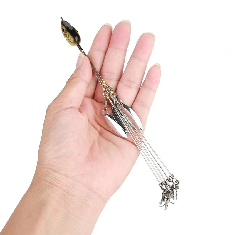 4Pack Premium18g 5 Arm Alabama Rig Head Umbrella Fishing Group