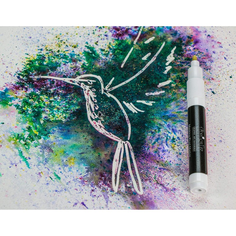 Frisk Masking Fluid Marker Pen, White, 4mm