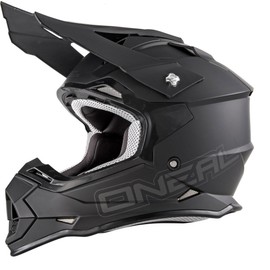O'Neal 2 Series RL Motocross Enduro MTB Helmet Flat Black 2018 Oneal, black, xl