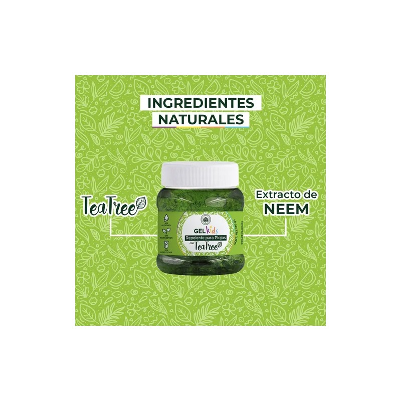 Loción + Gel Repelente Con Tea Tree, Efectivo Y Natural