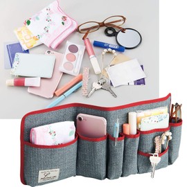 Cogit Bag, Bag, Tote, Tote Bag, Content, Divider, Pocket, Organization, 15.7 inches (40 cm), Freely Storage, Gray, Bag-in-Pocket that Changes Size