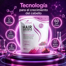 Biotina Colágeno 60 Soft Chews Uso Diario Bienestar Apoyo