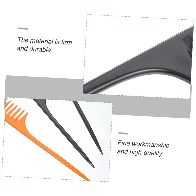 Healvian 3pcs Wide Tooth Hair Washing Comb for Hair Styling