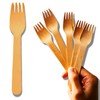 TradeProvider® Disposable Forks, Wooden Cutlery, Fondue Forks, Dinner Forks, Cheese