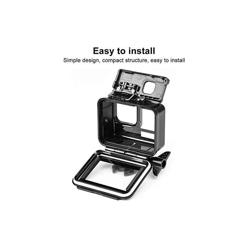 Waterproof Case Compatible with GoPro Hero 13/12/11/10/9 Black, 60M/196FT Underwater