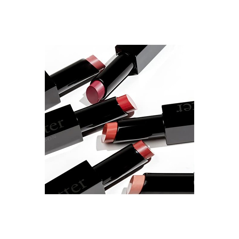 butter LONDON Plush Rush Satin Matte Lipstick, Fired Up