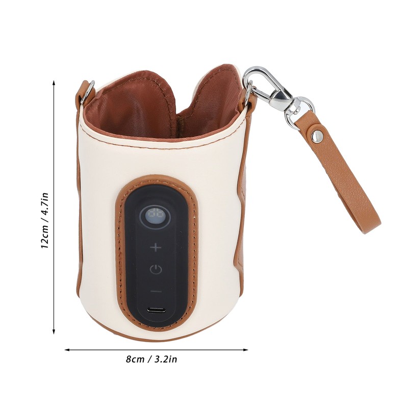 Bottle Warmer Bag 26 Levels USB Milk Bottle Heating Bag