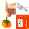 50PCS Metal Lobster Claw Clasp with Key Rings, 25PCS Keychains