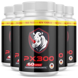 PX300 Strong Caps | Support Daily Use | 60 Capsules 5x
