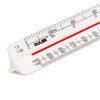 Rulex 30cm 300mm Triangular Scale Ruler 1:1 1:10 1:2 1:20/1:5