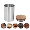 Tea Canister 304 Stainless Steel Tea Container Thicken Tea Sealing