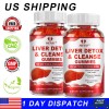MENXI 2 Bottles Liver Support Gummy Detox & Repair Formula