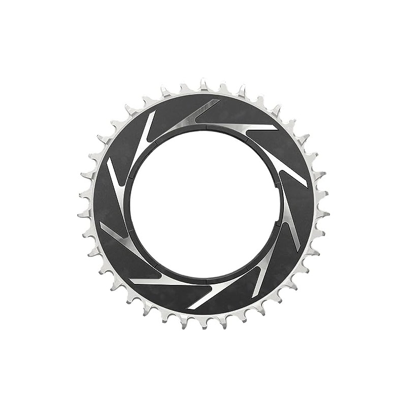 SRAM XX SL Eagle Transmission Thread Mount Powemeter Chainring Black/Silver,