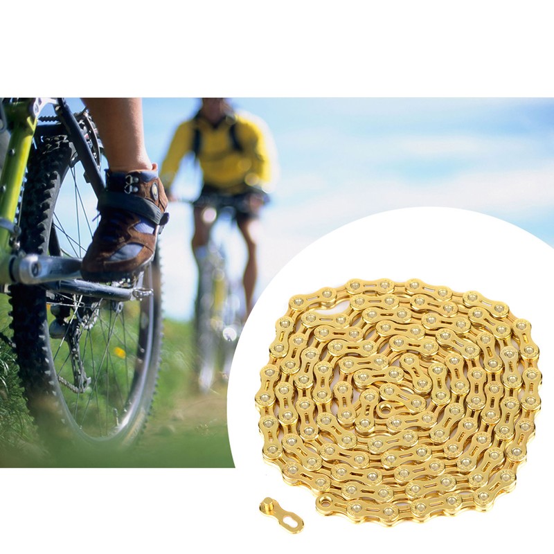 Ultralight Hollow Out Chain 116 Links Replacement Parts for Fixed