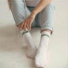 Turnozyl Womens Crew Socks Striped Cushioned Mens Casual Vintage Retro