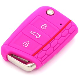 VB Key Case for 3-Button Car Key Silicon Cover Key Cover Protective Cover