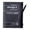 MARK'S 2024/2025 Pocket Diary A6 Vertical Storage It // Navy: