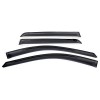 SDZ Front Rear Window Visor Vent Rain Wind Guard Shade