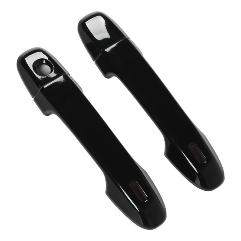 4PCS/Set Exterior Door Handle Covers Lock Caps Stick On Replacement
