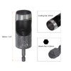 sourcing map Leather Hollow Punch Hex Shank for Drills, 25mm