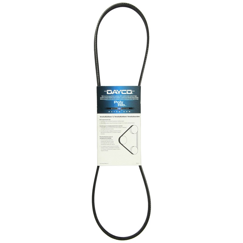 Dayco 5040398 Serpentine Belt , Black